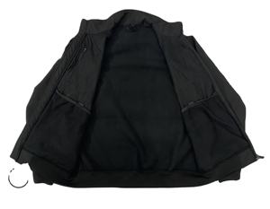 เสื้อแจ็กเก็ตผู้ชายกันลมและกันน้ำมีกระเป๋าหลายช่องพร้อมซิปคอเต่าสำหรับฤดูหนาว - Product Image 1