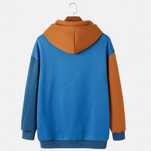 Pull-over personnalisé pour hommes, sweat-shirt à col rond surdimensionné délavé à l'acide, vêtements de ville, sweatshirts à capuche et sweatshirts en coton vierge pour hommes - Product Image 4