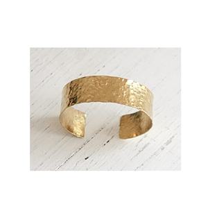 Bracelet en laiton avec des motifs indiens en métal poli miroir Bracelets en laiton polis et faits à la main au meilleur prix - Product Image 1