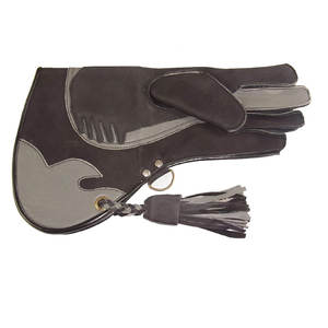 Gants de fauconnerie en cuir d'origine acceptables OEM de conception unique de haute qualité - Product Image 1