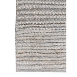 Tapis en jute et chanvre tissés à la main Nomadic Threads, motifs géométriques et abstraits, tissage plat, rectangulaires, pour couloir, décoration intérieure - PDJT-242 - Product Image 4