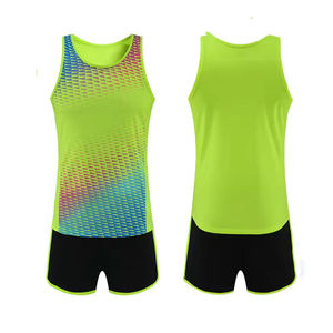 Fabricant pakistanais dernier prix uniforme d'athlétisme de course impression par sublimation matériau souple uniforme d'athlétisme respirant - Product Image 4