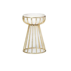 Support de bougie décoratif tendance, bougeoir en métal, bougeoir en métal pour la décoration de porte, utilisation de bougie pilier - Product Image 2