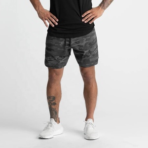 Inseam Men Muscle Gym Men Shorts Secado rápido Capa única Peso ligero Entrenamiento Deporte Jogger Correr Poliéster Bolsillo con cremallera 5 pulgadas - Product Image 6