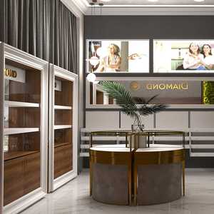 Espositore per Profumi per Saloni, <span class=keywords><strong>Arredamento</strong></span> per Ristoranti, Vetrine Refrigerate per Esposizione, Bancone Bar Mobile per Ristorante - Product Image 2