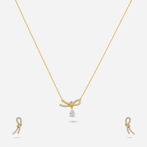 Collier en argent 92,5 avec diamant 191392 - Product Image 1