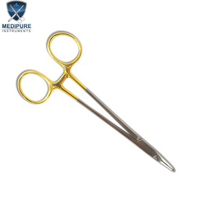High Quality Crile Wood Needle Holder Stainless Steel <b>Surgical</b> <b>Instrument</b> Tungsten Carbide Jaws Precision Grip Durable Design - Product Image 4