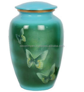 <b>square</b> Shape Box Metal Premium Quality Handmade Designer Adult Urn Classic Stylish Wholesale Metal Funeral Supplies Urns - Product Image 6