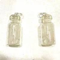 Pingente de garrafa de quartos transparentes, pingente para cura e terapia em alta qualidade