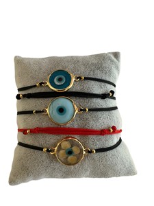 Pulsera Bohemia DAFNI BIG PAZAR con Cuentas de Piedra Natural y Aleación de Metal Precioso, Pureza 11111, Microincrustaciones de 0.08g, Unisex, para Regalo - Product Image 4
