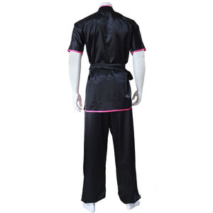Nuevo Diseño 2026, Uniformes de Kung Fu de Alta Calidad en Color Sólido, Todas las Tallas, Ropa Deportiva Transpirable y Elástica, Servicio OEM - Product Image 3