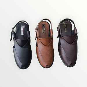 Sandales fermées pour hommes, style arabe, pehawari, pour l'extérieur - Product Image 3