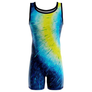 Alta calidad al por mayor sublimación ligero Singlets Wholesale Youth Wrestling Singlets Bodywear Gym Wrestling Singlets - Product Image 1