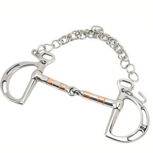 Équipement équestre construit de qualité supérieure mèche à cheval en laiton équitation bouche mèche équine en acier inoxydable mèche à cheval marque privée - Product Image 1