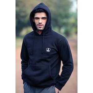 LIXA Winter Pull Hoodie Everyday Wear XXS-2XL French Terry Acid Washed 3D Embroidery Screen <b>Printed</b> Anti-Shrink Hooded Collar - Product Image 2