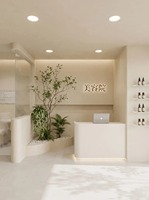 Espositore a LED per Sala Trattamenti, Arredamento per Salone, Lettino Estetico, Scrivania Reception, Mobile per Skincare, Vetrina Personalizzata