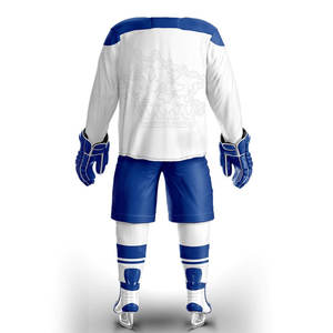 Durable <b>Material</b> Slim Fit Comfortable Team Ice Hockey Uniform Pakistan Made Ice Hockey Uniform - Product Image 3