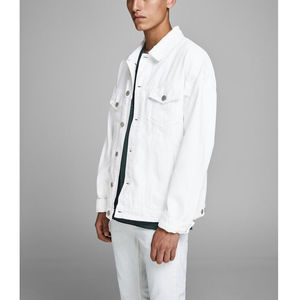 แจ็คเก็ตยีนส์แฟชั่นพิมพ์ลายดิจิทัลสั่งทำขายส่งสำหรับผู้ชาย คุณภาพดีที่สุดสำหรับฤดูหนาว ไม่มีฮู้ด - Product Image 4