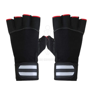 Mejor rendimiento Entrenamiento Fitness Guantes de entrenamiento Gimnasio Guantes de levantamiento de pesas con soporte de muñeca - Product Image 4