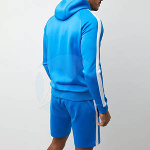Lightweight Cotton <b>Hoodies</b> <b>Short</b> <b>Set</b> for Plus Size Breathable Winter Features Factory Manufacturers' Product - Product Image 4