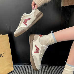 Zapatillas Deportivas de Mujer con Cordones y Caña Baja para Otoño 2025, Zapatos Deportivos de Goma con Plataforma y Altura Reducida en la Parte Superior de 10 cm - Product Image 5