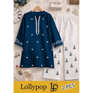 Traje indio y pakistaní de 2 piezas ORINGA EMB Series-Designer Stitched, precio 2099/-. - Product Image 3