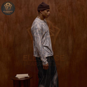 Abordable hommes chemises à manches longues tissu respirant confortable à la mode décontracté en gros hauts à manches longues pour un usage quotidien - Product Image 3