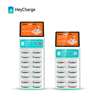 Chargement de téléphone portable et station d'alimentation 16 emplacements Distributeur automatique de location équipé d'un écran Fonction PD pratique Chargeur portable