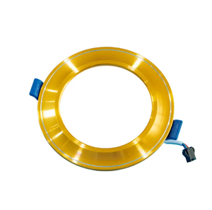 Downlight LED Minimalista Moderno de Aluminio de 5W con Borde Dorado, Chip COB Delgado Antideslumbrante para Hogar y Oficina de TLC Vietnam - Product Image 3