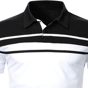 Camiseta Polo de Corte Moderno para Hombre, Tela Suave, Cómoda para Uso Diario, Camisetas Polo Casuales para Hombre - Product Image 6