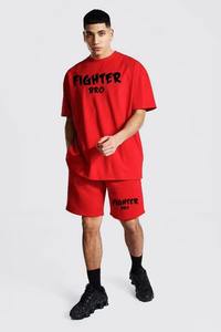 Custom Print <b>Short</b> Suit <b>Sleeve</b> <b>Button</b> <b>up</b> T-shirt and <b>Short</b> Set for Men Custom logo New Trending 2 Piece Summer <b>Short</b> Set - Product Image 6