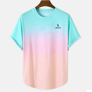 Camiseta Ligera para Hombre con Diseño Básico, Corte Holgado y Material Suave, Ideal para Atuendos Diarios en Cualquier Temporada - Product Image 1