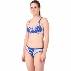 ชุดว่ายน้ำบิกินีแบบซับลิเมตทำจากโพลีเอสเตอร์ทำขึ้นเองขนาดและดีไซน์ที่กำหนดเองบรรจุภัณฑ์ตามสั่ง - Product Image 4