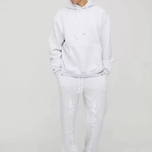 ชุดวอร์มสำหรับผู้ชายโอเวอร์ไซส์มีฮู้ดสำหรับผู้ชายชุดวอร์มลำลองระบายอากาศและสวมใส่สบาย - Product Image 1