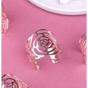 Servilletero de Metal de lujo para el hogar, mesa de comedor, decoración de mesa de boda y servilleta decorativa - Product Image 4