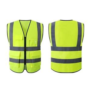Chaleco Reflectante de Seguridad Vial para Trabajo de Construcción, Chaqueta Reflectante de Trabajo de Motocicleta de Alta Visibilidad con Bolsillo - Product Image 3