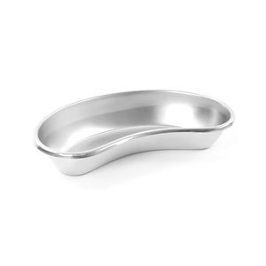 Bandeja médica multiusos de acero inoxidable con forma de riñón, plato médico para riñón para venta en línea, tarifa al por mayor, OEM personalizado - Product Image 1