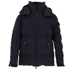 OEM Wholesale Casual Street Winter <b>Detachable</b> Hood Puffer Coat Custom Waterproof Cotton Canvas Front Logo Puffer Jacket for Men - Product Image 6