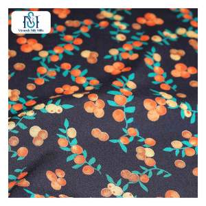 Diseño de moda Tela de rayón Impresiones digitales Impresión de tela viscosa con precio bajo - Product Image 4