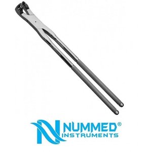 Pinza Dental Manual de 19 Pulgadas, Reutilizable, de Cuatro Puntas, para Molares, Hecha de Metal Duradero y Acero Plástico - Product Image 1
