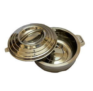 หม้อหุงข้าวสแตนเลสสตีลสำหรับเสิร์ฟร้อนแบบกลมช่วยให้อาหารอุ่นและสดใหม่เครื่องครัวในบ้านร้านอาหาร - Product Image 3