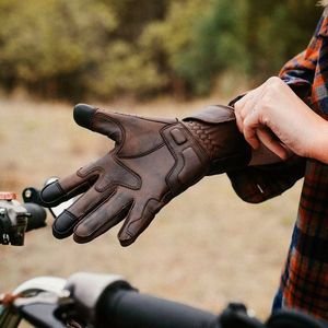 Gants d'équitation confortables en cuir et coton pour adultes et enfants toute l'année avec poignées pour l'hiver - Product Image 5