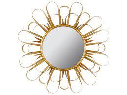 Hot Selling Iron <b>Mirror</b> Art <b>Irregular</b> Circular Living Room Metal Frame Wall <b>Mirror</b> Decor Christmas Vintage Luxury Space Casual - Product Image 4