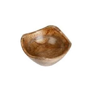 Bol de service en bois de manguier de forme irrégulière, exportateur de bols en bois de qualité supérieure, bol en bois de style indien, exportateur en gros dans le monde entier - Product Image 1
