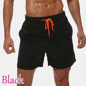 Summer Casual Solid Vintage Men Boardshorts Breathable Beach Comfortable Fitness Basketball Sports Short Pants - Product Image 5