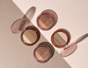 Korean Black Rouge Brand Up And Down Triple Contouring U02 Vintage Mood Face Makeup K-Beauty Paleta de contorno versátil - Product Image 2