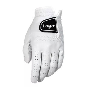 2025 unisexe Premium de haute qualité en peau de mouton Cabretta cuir gants de Golf respirant personnalisé fabricant de gants d'hiver pour le sport - Product Image 1