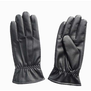 Gants en cuir pour hommes Slim Fit les plus vendus accessoire d'hiver élégant doublé souple pour la conduite et les vêtements décontractés - Product Image 5