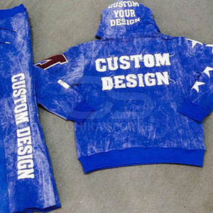 Survêtement confortable à imprimé bouffant pour hommes avec imprimé texturé unique Survêtement à imprimé bouffant pour hommes de style urbain - Product Image 2