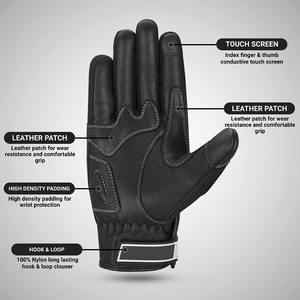 Gants de moto de haute qualité avec une prise en main antidérapante et un matériau respirant pour une sécurité accrue lors de la conduite, protection complète des doigts, Pakistan - Product Image 4